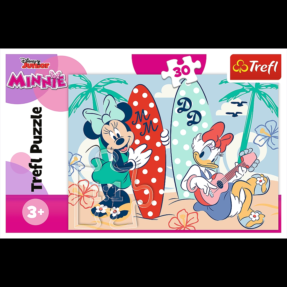 PUZZLE 30 Kolorowa Minnie /Disney Minnie 18302