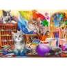 PUZZLE 2x500 Sztuka malowania 37530