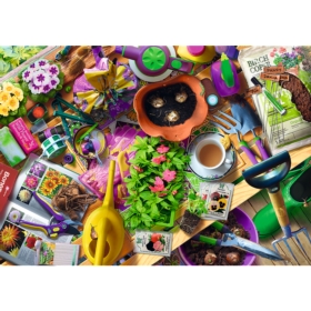 PUZZLE 1000 Porządki w ogrodzie 10927