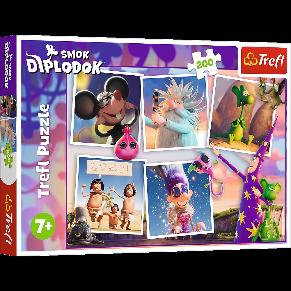 PUZZLE 200 Przygody Smoka Diplodoka 13322