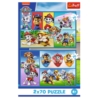 PUZZLE 2x70 Psi Patrol rządzi 34441