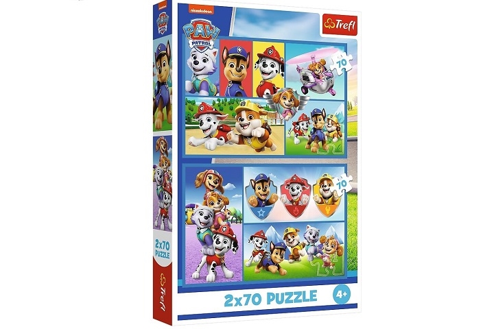 PUZZLE 2x70 Psi Patrol rządzi 34441