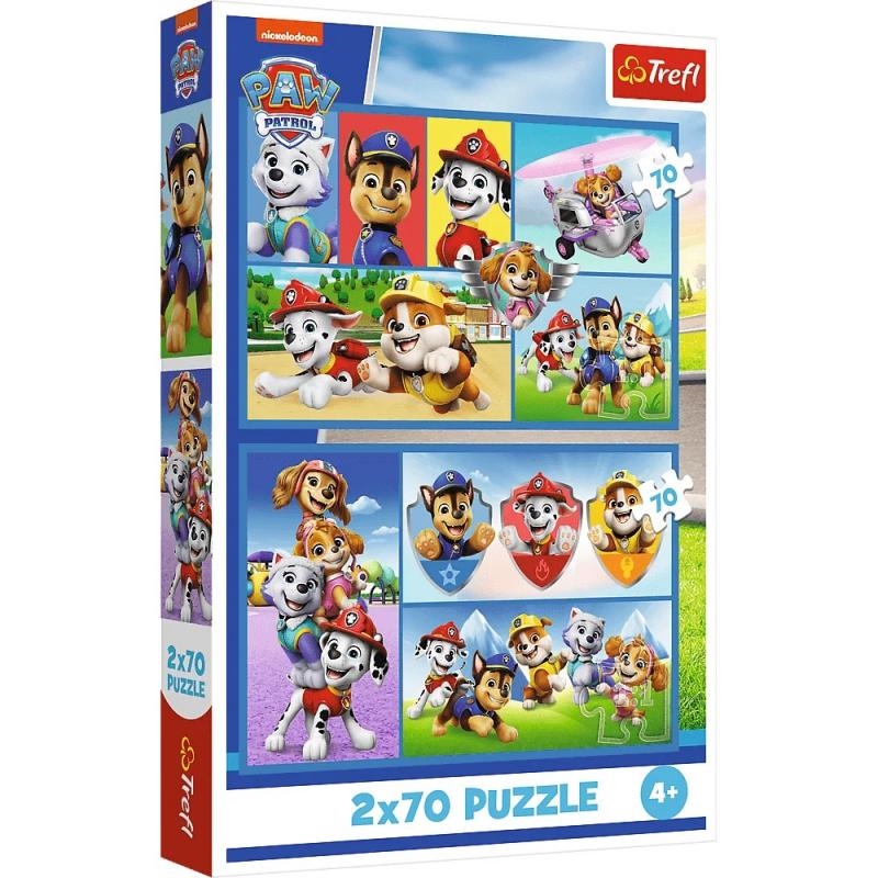 PUZZLE 2x70 Psi Patrol rządzi 34441