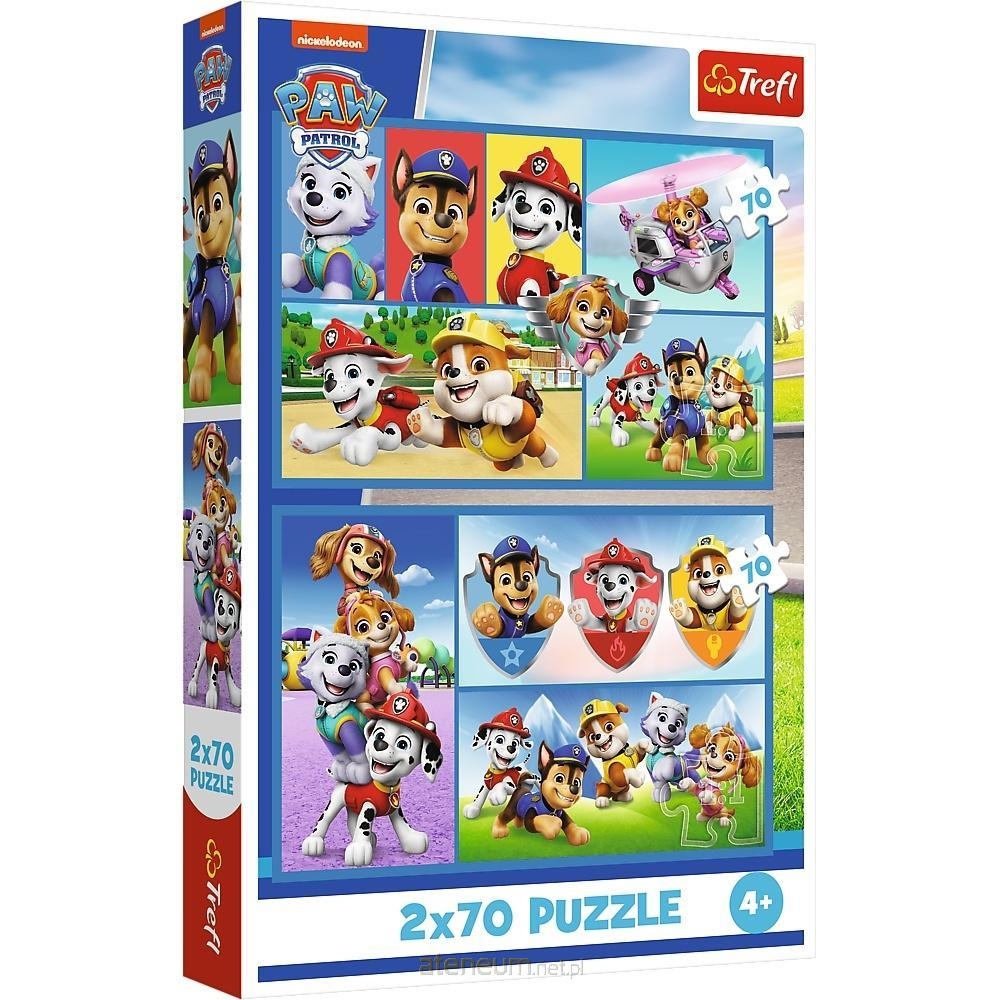 PUZZLE 2x70 Psi Patrol rządzi 34441
