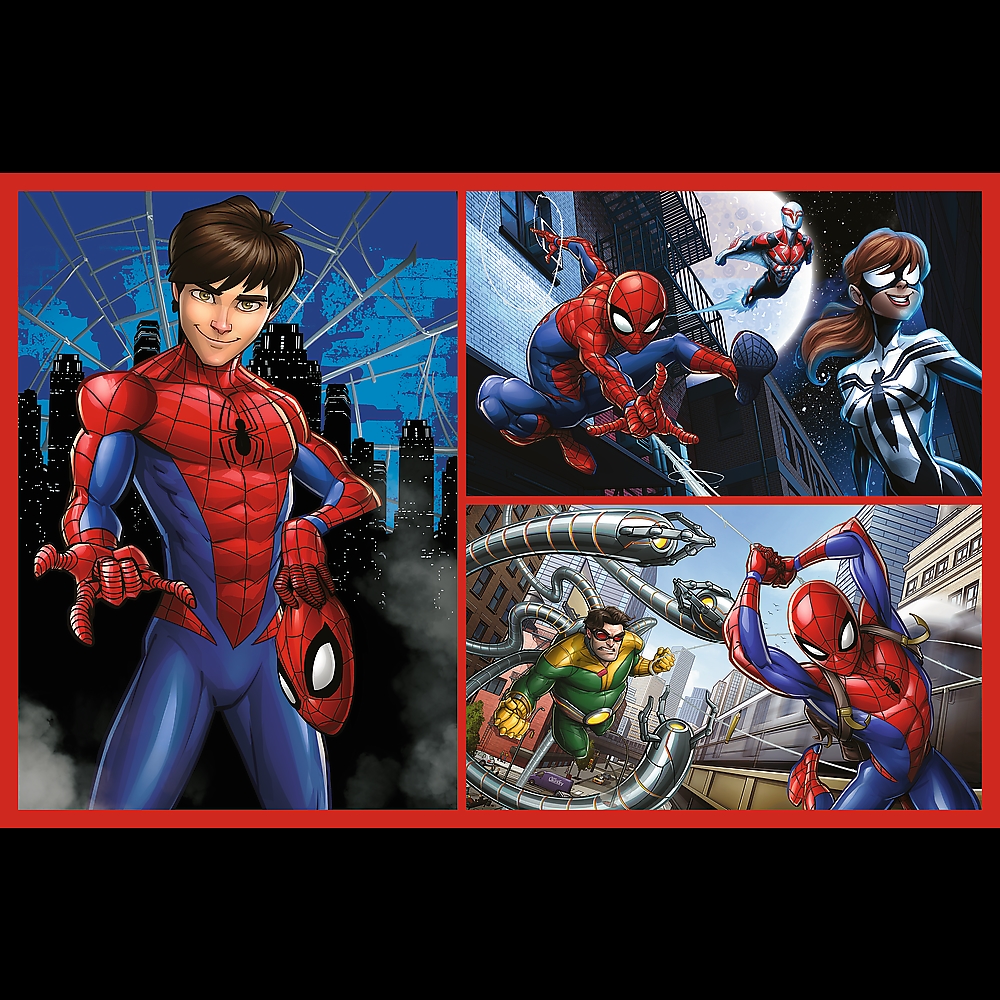 PUZZLE 2x70 Pajęcze historie / Marvel 34443