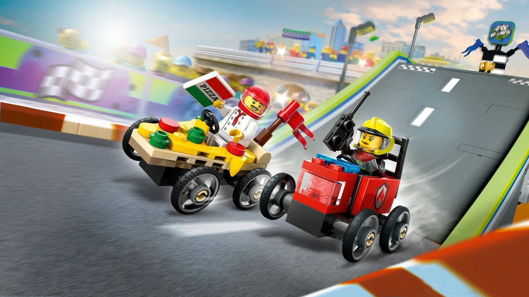 LEGO 60458 CITY ZESTAW WYŚCIGÓWEK