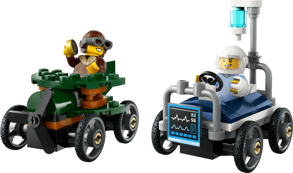 LEGO 60459 CITY ZESTAW WYŚCIGÓWEK SAMOCHÓD SAMOLOT