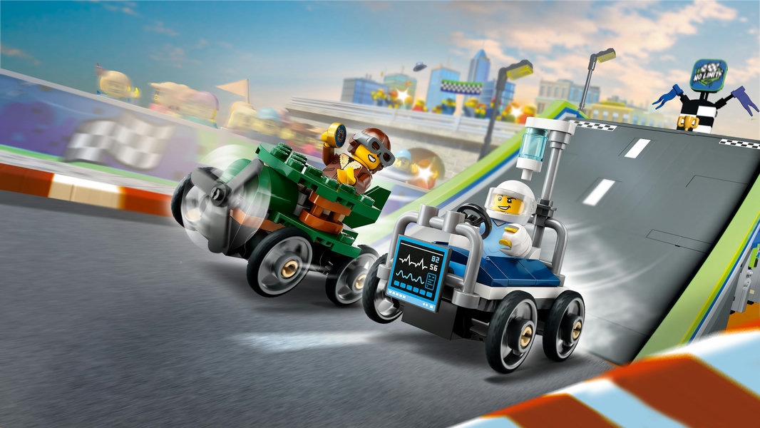 LEGO 60459 CITY ZESTAW WYŚCIGÓWEK SAMOCHÓD SAMOLOT
