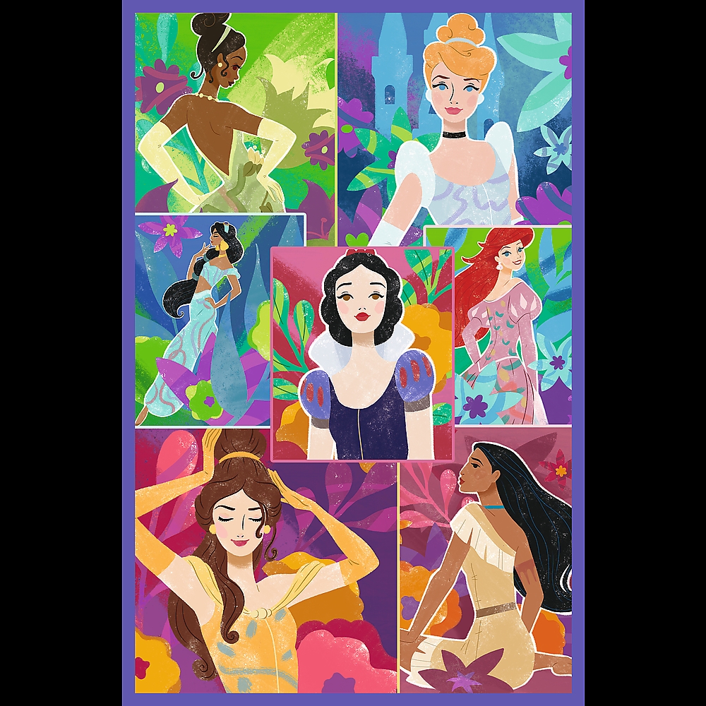 PUZZLE 3x80 Księżniczki przyjaciółki /Princ..34884