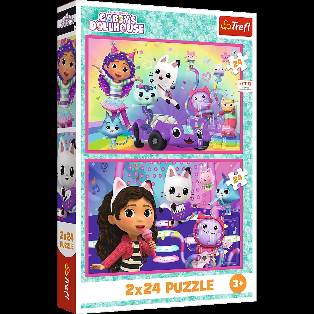 Puzzle - 2x24 - Zabawy z Gabby - Universal Gabbys