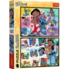 PUZZLE 2x200 Wesołe życie Stitcha /Disney 13334