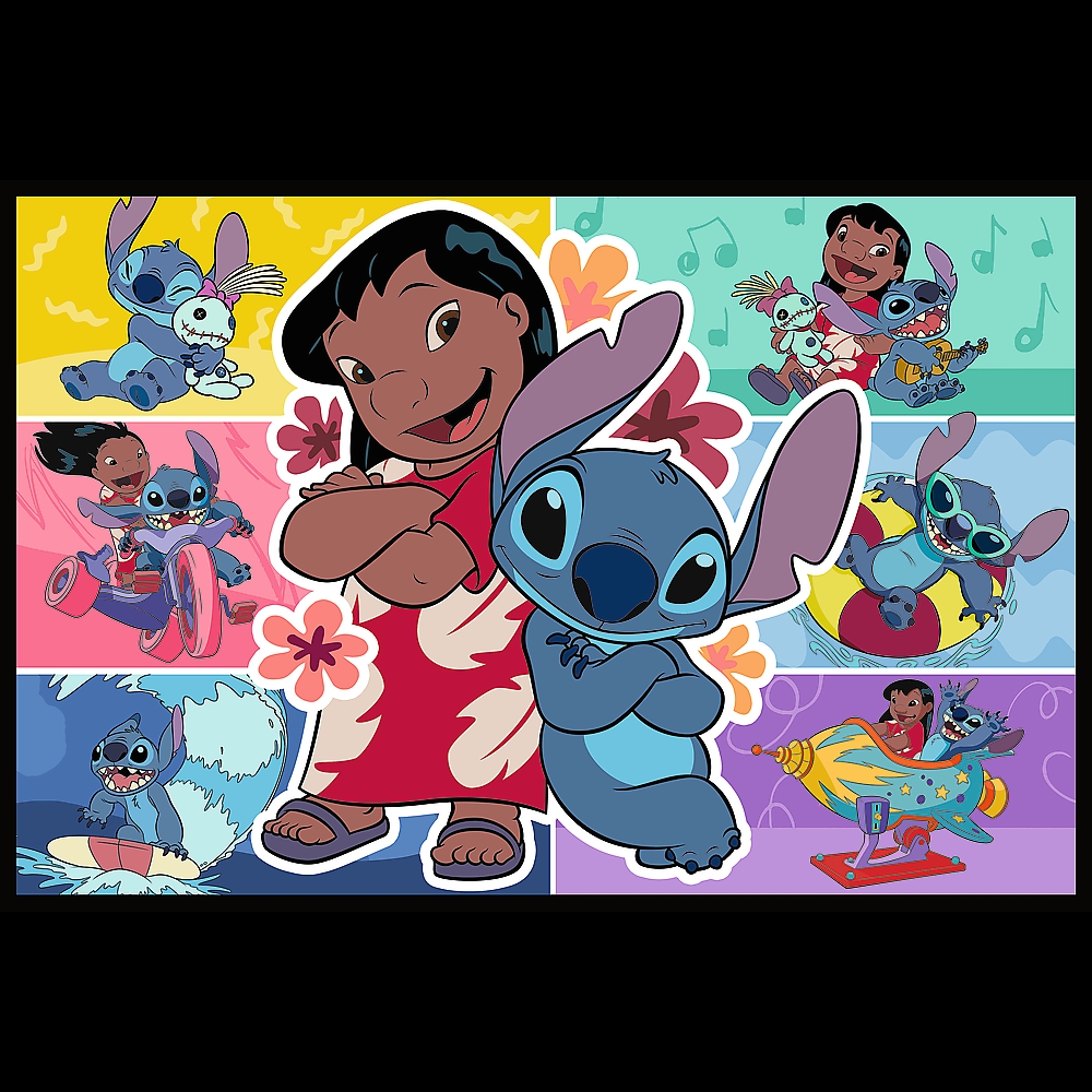 PUZZLE 2x200 Wesołe życie Stitcha /Disney 13334