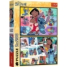 PUZZLE 2x200 Wesołe życie Stitcha /Disney 13334