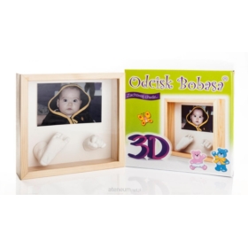 ODCISK BOBASA RAMKA 3D