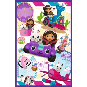 Puzzle 3x80 - Kolorowe dni Gabby - Universal Gabby