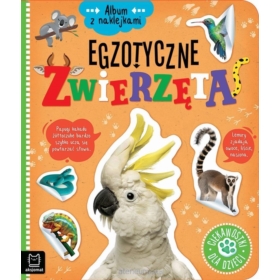 Album z naklejkami Egzotyczne zwierzęta ... 33226