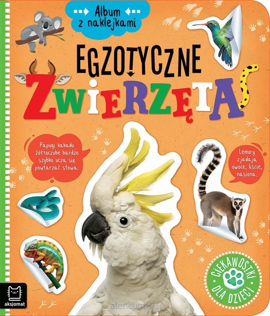 Album z naklejkami Egzotyczne zwierzęta ... 33226