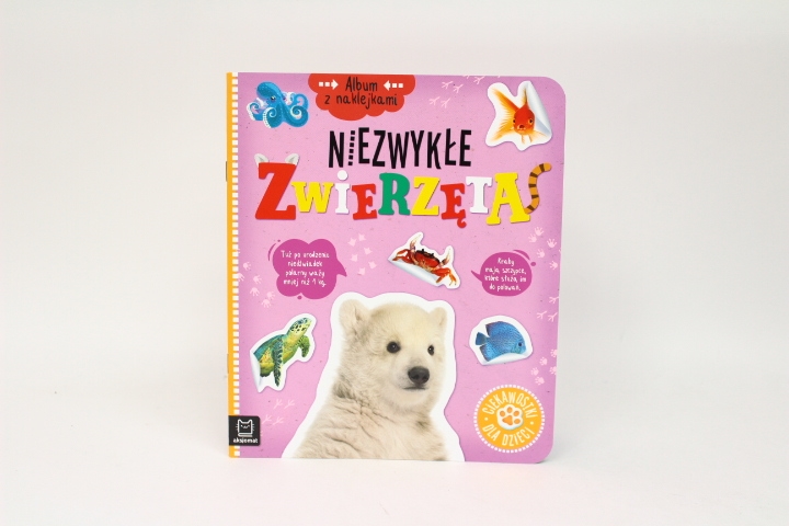 Album z naklejkami Niezwykłe zwierzęta ... 33202
