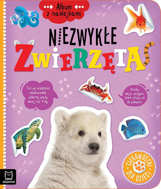 Album z naklejkami Niezwykłe zwierzęta ... 33202