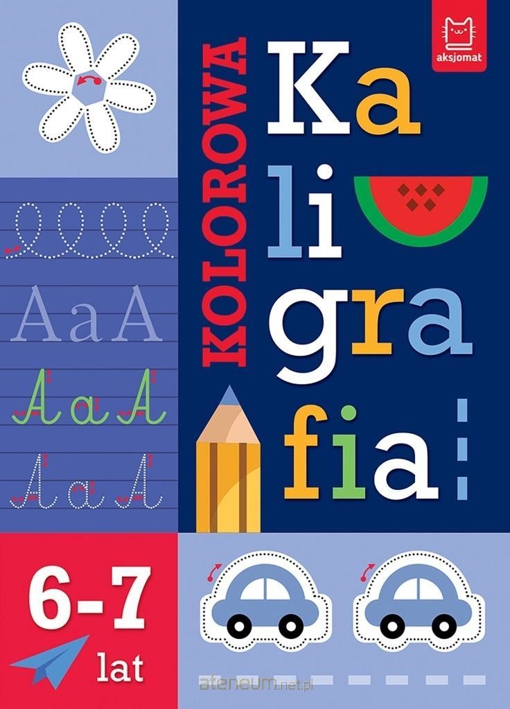Kolorowa kaligrafia 6-7 lat 41192