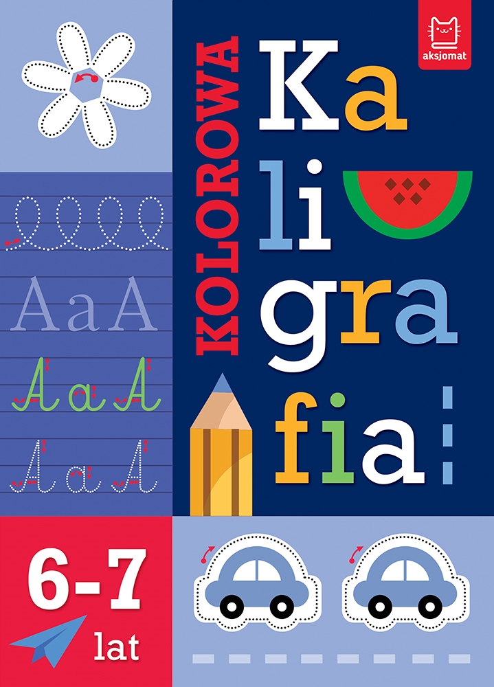 Kolorowa kaligrafia 6-7 lat 41192