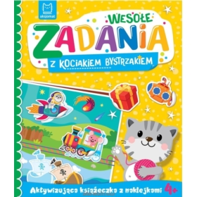 Wes.zadania z kociakiem byst.Aktyw.książ.4+ 40423