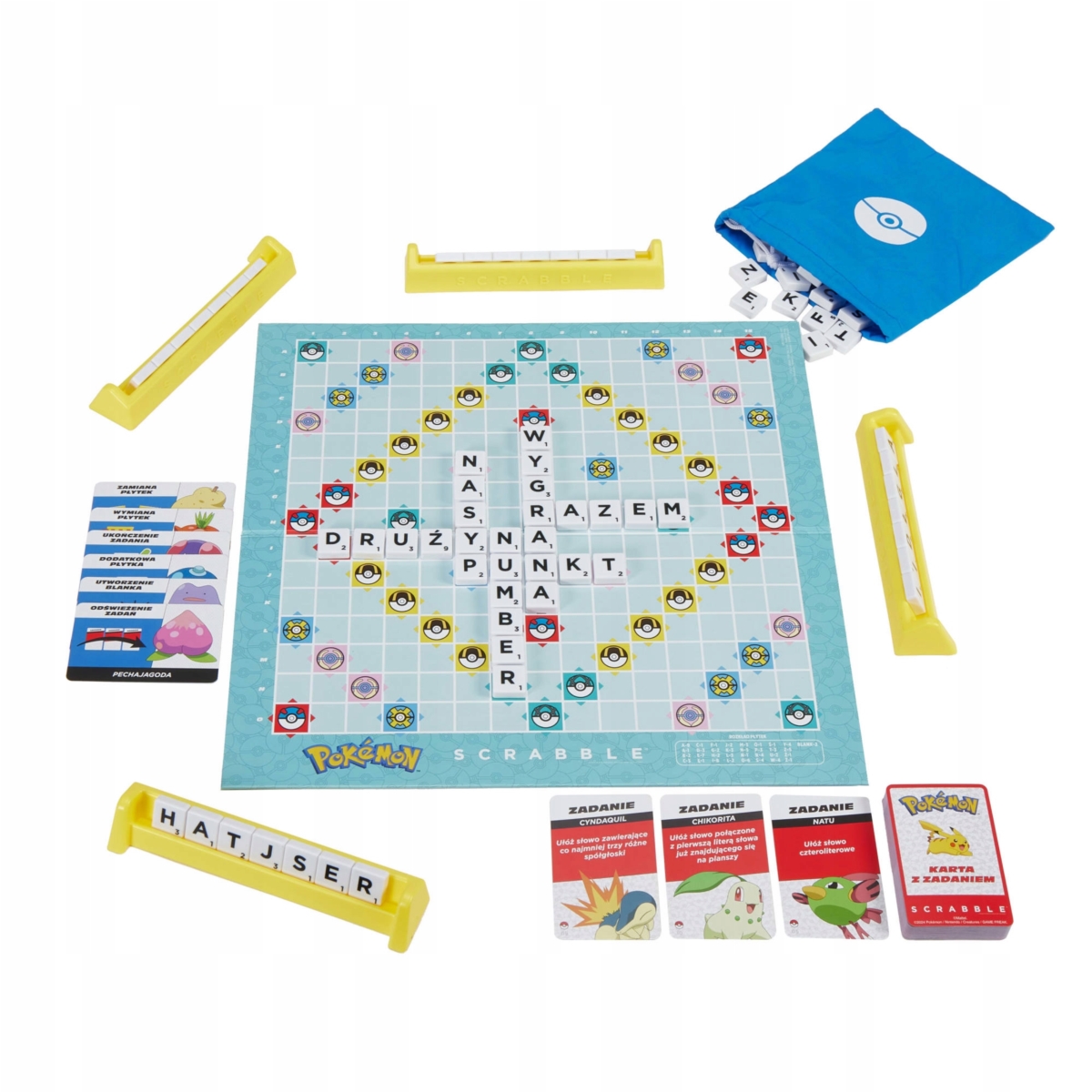 SCRABBLE Pokemon wersja polska HXT29 /6