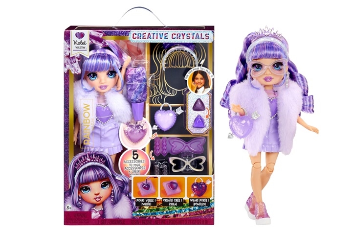 MGA Rainbow High CreatCryst.Fash.Violet 121404 /3