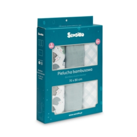 SENSILLO PIELUCHA BAMBUSOWA JEŻYK 3 SZT
