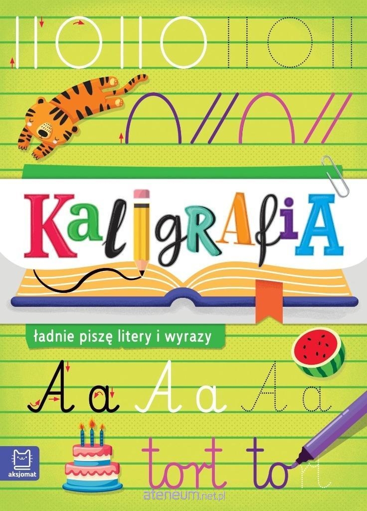 Kaligrafia Ładnie piszę litery i wyrazy 41178