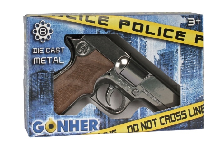 GONHER pistolet metal policjanta 8nab 125/0 12502