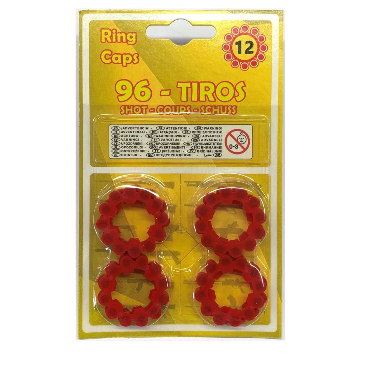 GONHER naboje do bębenka 12-strz(96szt) 96/12N