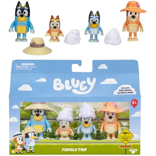 TMT BLUey Rodzinna wycieczka 4pak BLU17654 76542