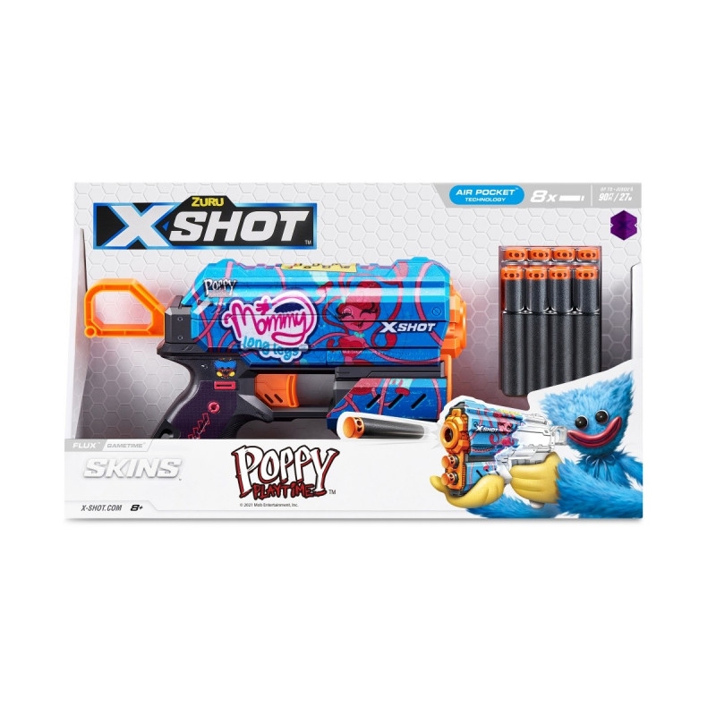 ZURU X-SHOT SkinsFlux wyrzutnia 36649D 30138