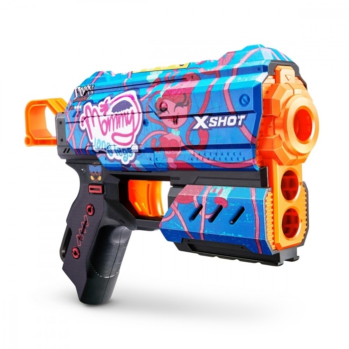 ZURU X-SHOT SkinsFlux wyrzutnia 36649D 30138