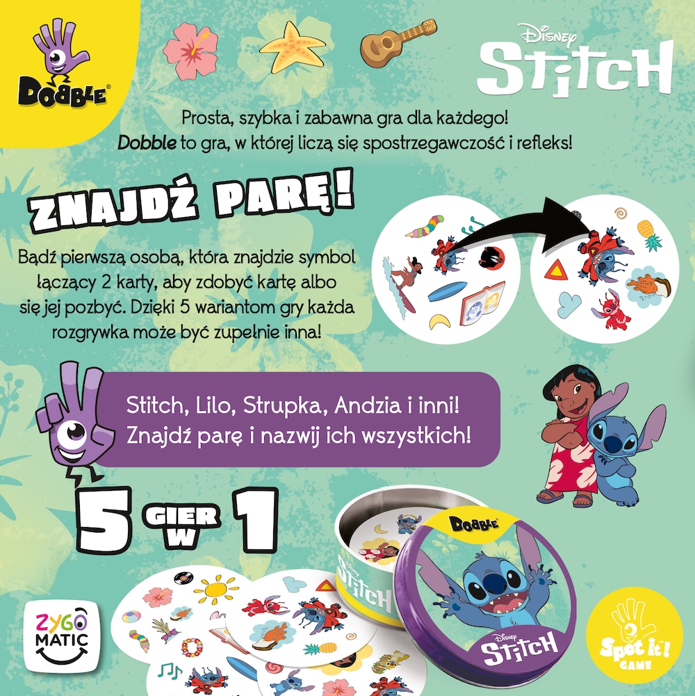Rebel gra Dobble Stitch 23965