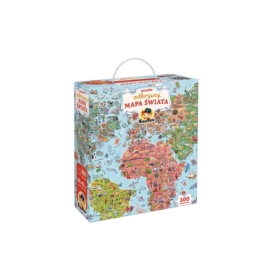 CzuCzu Puzzle odkrywcy Mapa Świata 7+ 93693