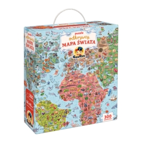 CzuCzu Puzzle odkrywcy Mapa Świata 7+ 93693