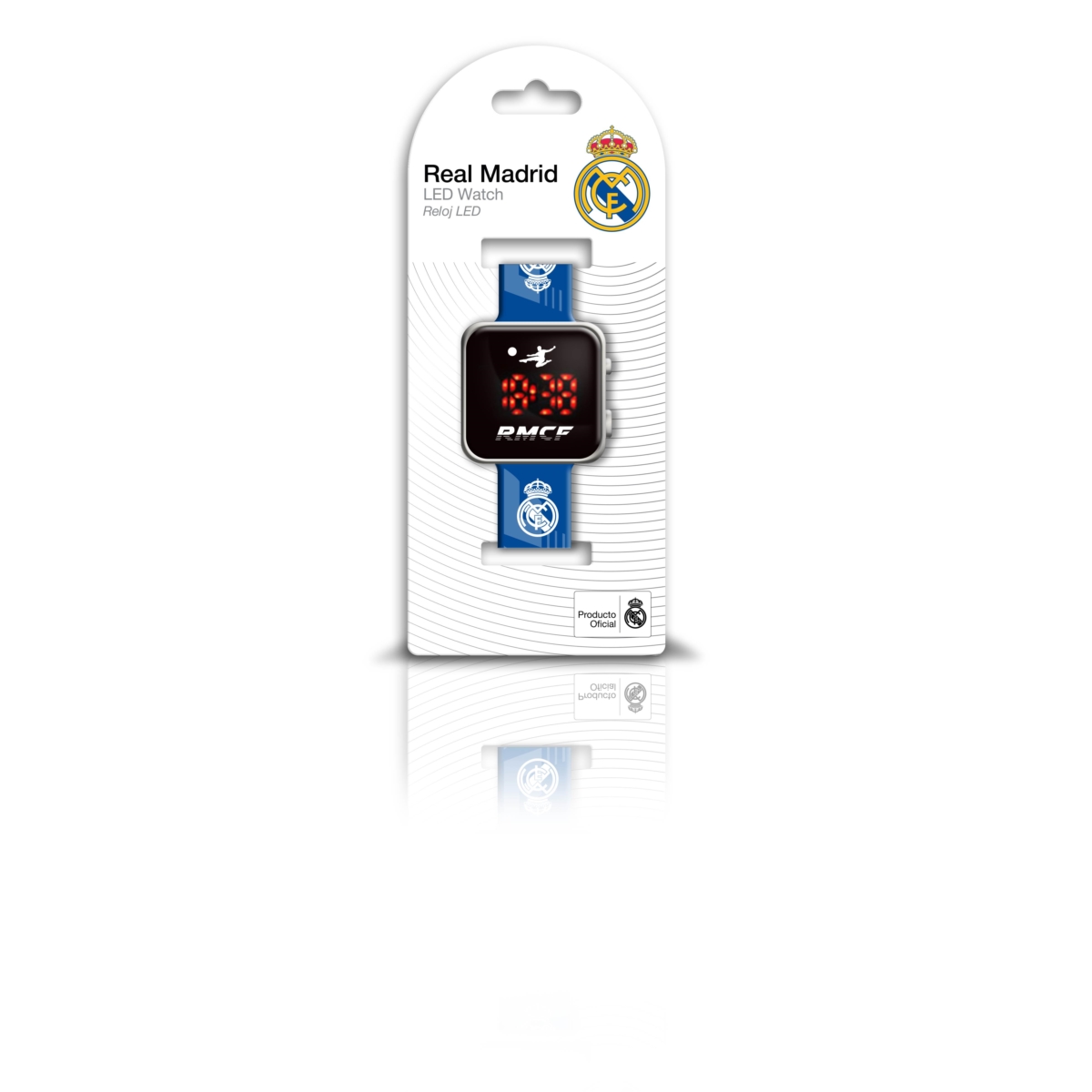 Real Madryt zegarek cyfrowy LED 89360