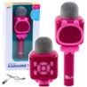 Mikrofon bezprzewodowy bluetooth różowy