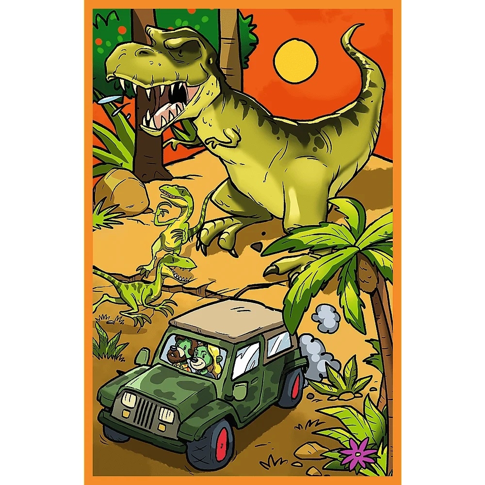 Puzzle 3x80 Zwyczaje Treflików 34888