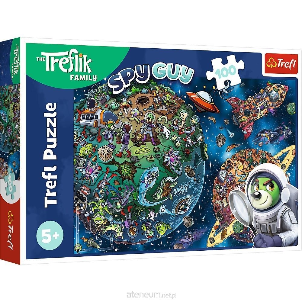 Puzzle 100 Wspaniała Rodzina Treflików 16496