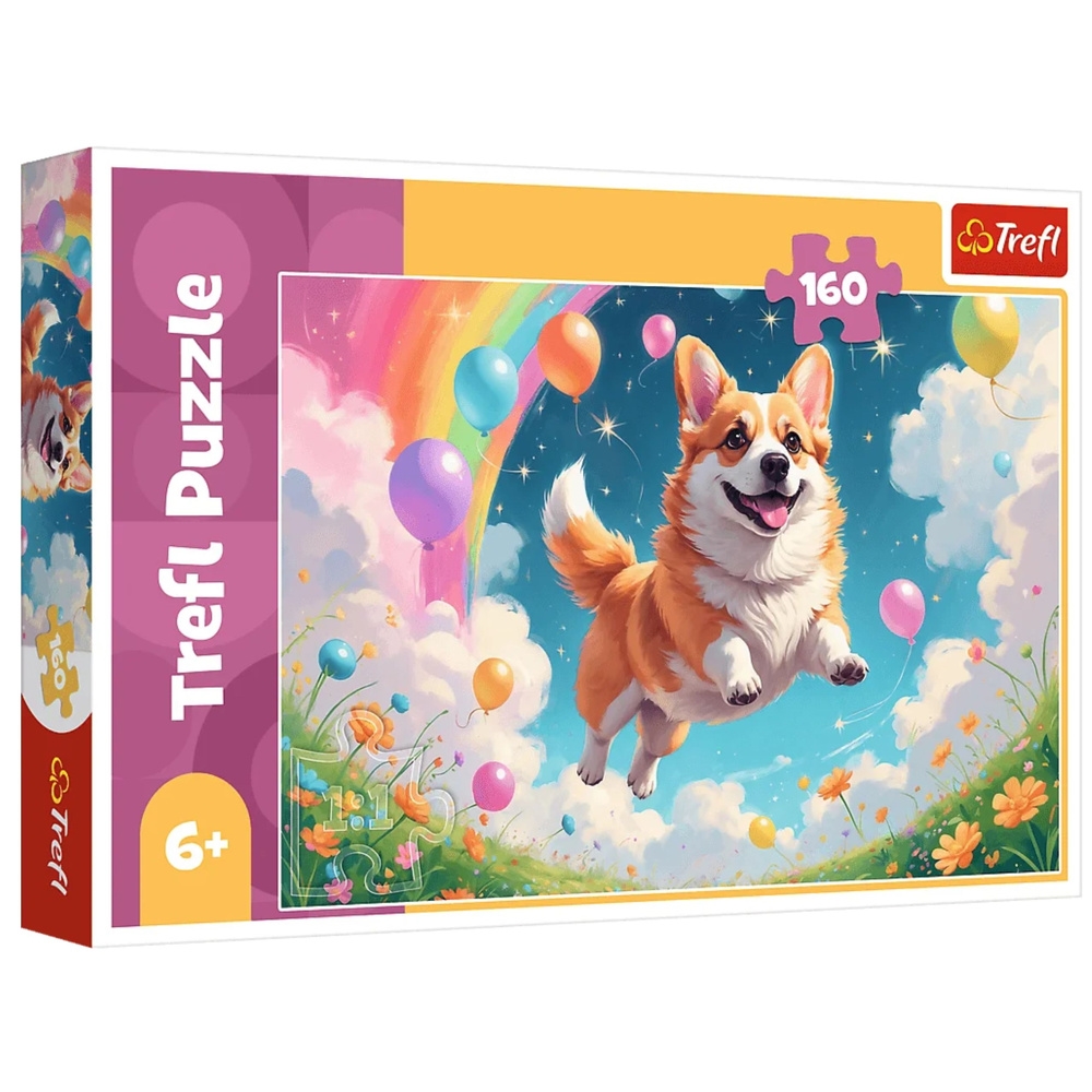 Puzzle 160 Najlepszy przyjaciel człowieka TREFL