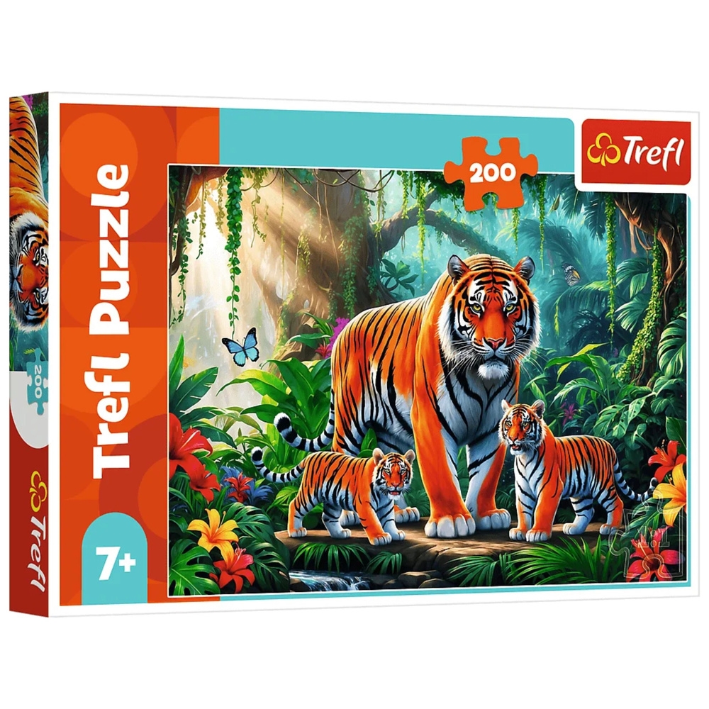 Puzzle 200 Tygrysie zwyczaje 13330