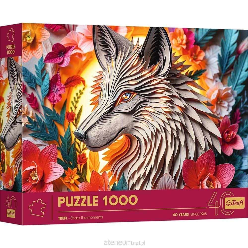 Puzzle 1000 Paper Art: Wilk 40041