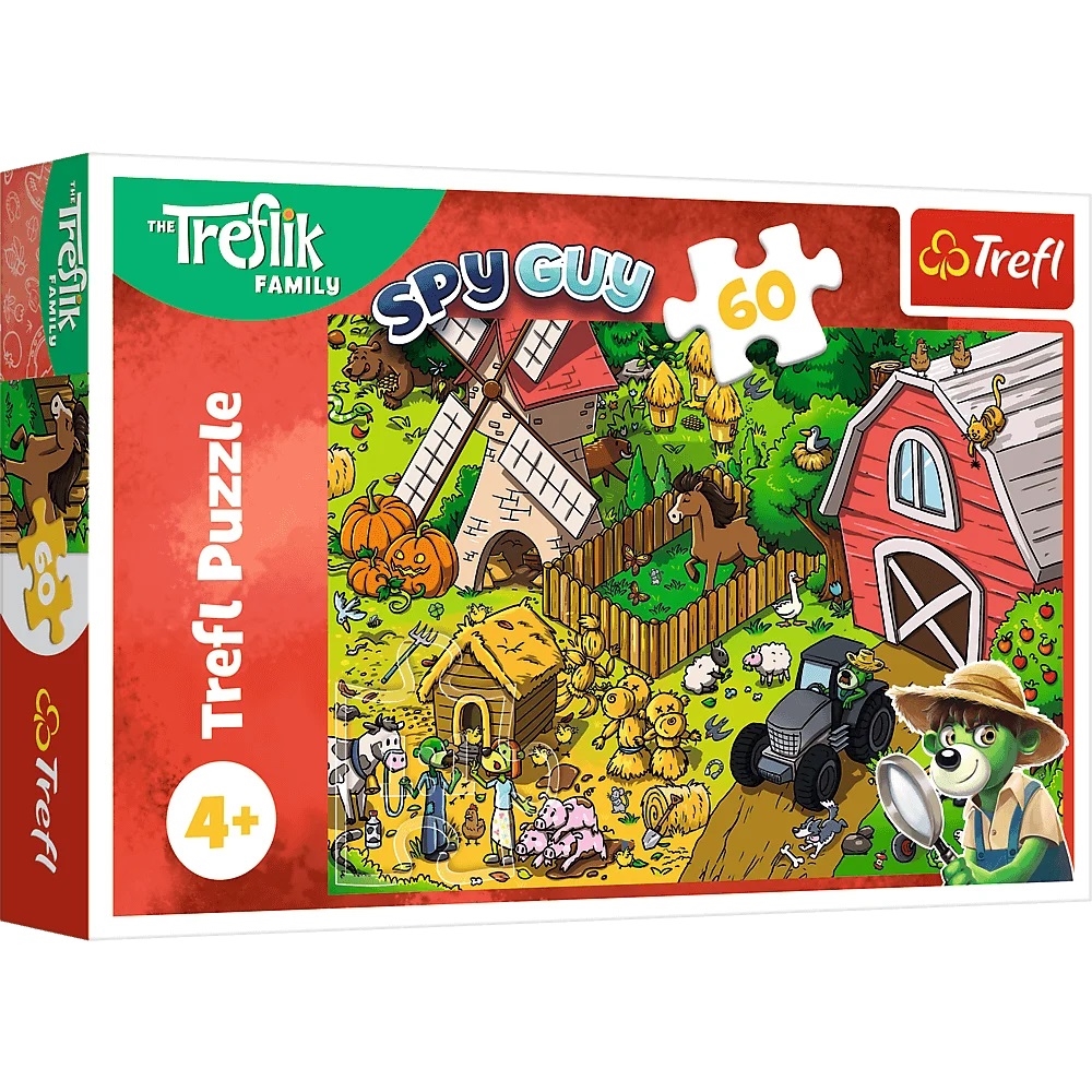 Puzzle 60 Wesoły dzień Treflików 17402