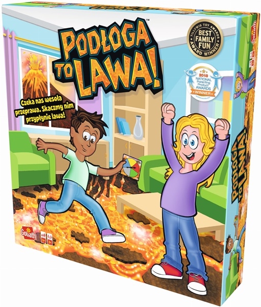 Podłoga to lawa