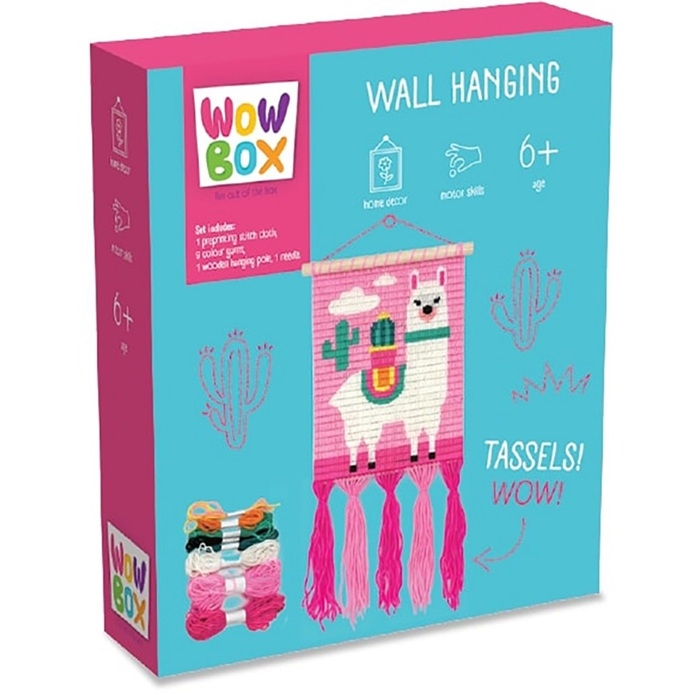 Wow Box. Zestaw makrama Lama