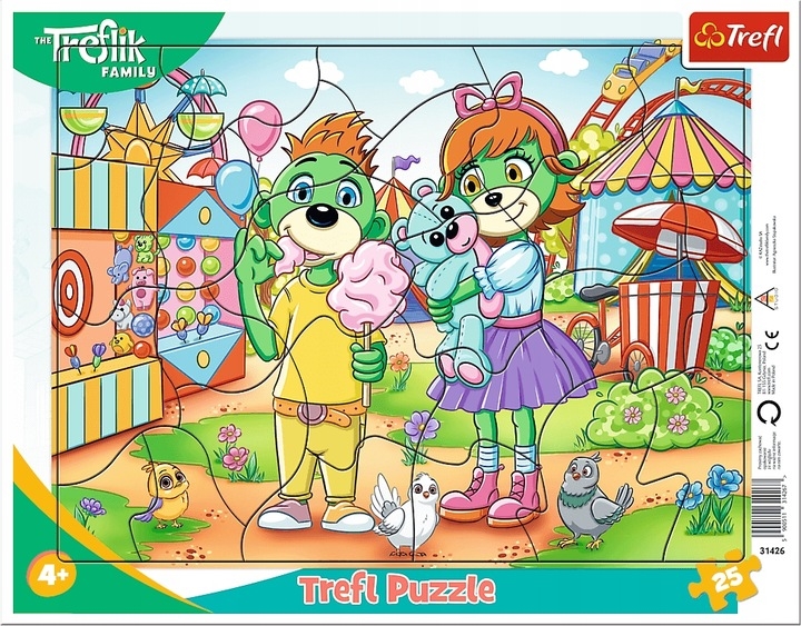 Puzzle ramkowe 25 Rodzinny dzień 31426