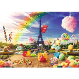 Puzzle 1000 Słodki Paryż TREFL